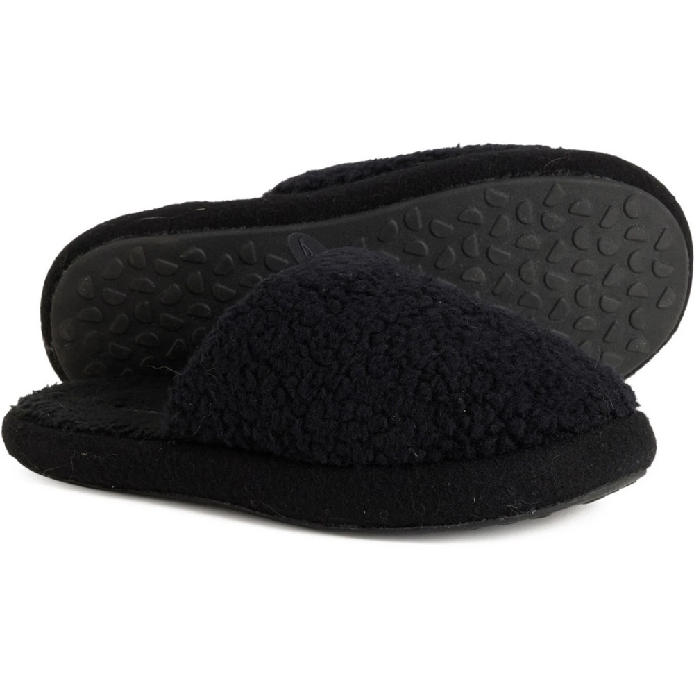NEW Allbirds Wool Dweller Slipper Black Cozy Slip On Comfort Women's Size 8/Med.